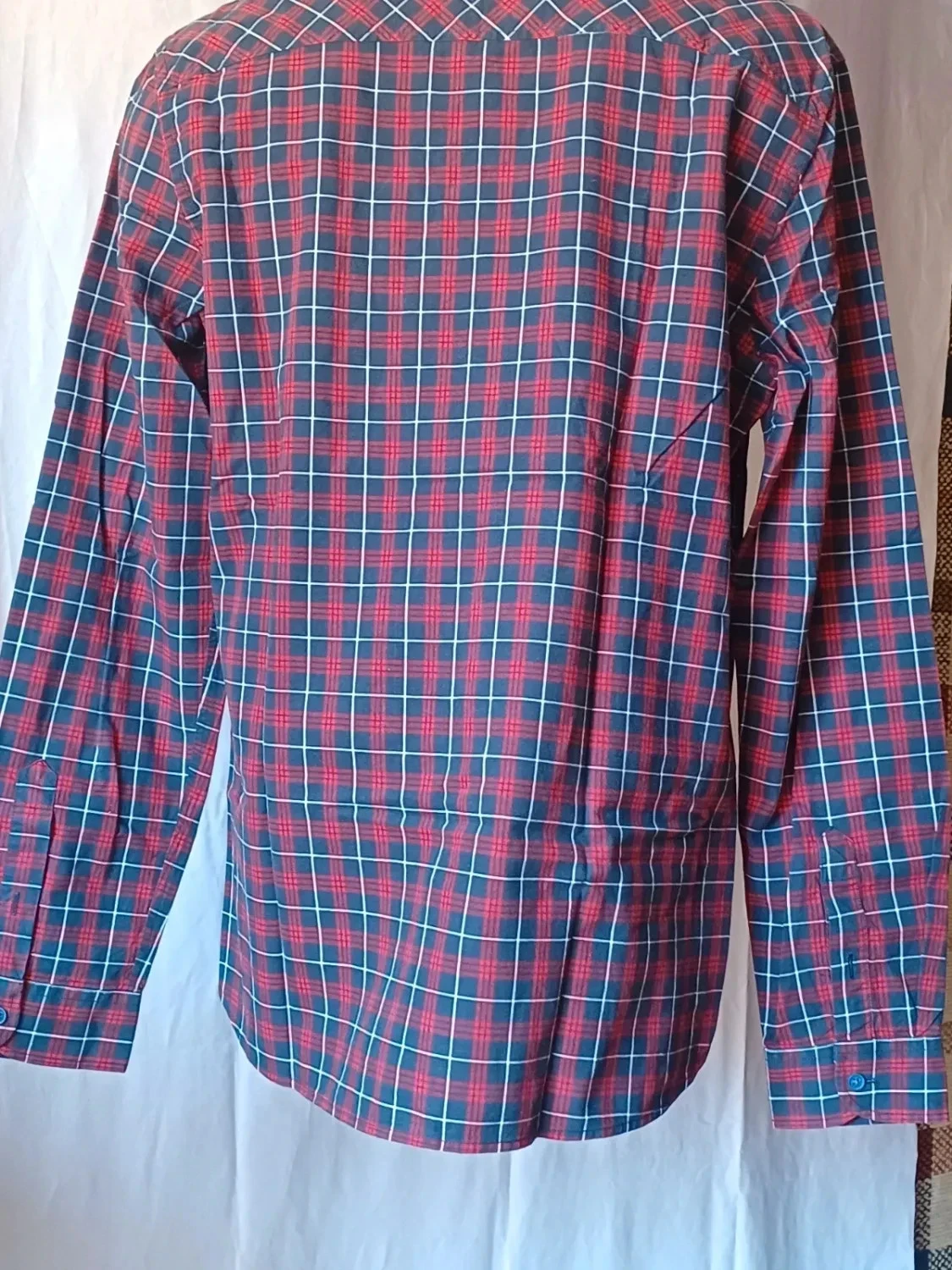 Camisa tamanho L Bonobo xadrez lenhador – photo 13